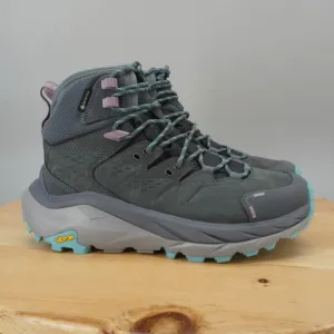Hoka One One Kaha 2 GTX Mid Womens Size 7.5 Shoes Castlerock Hiking Trail NEW
