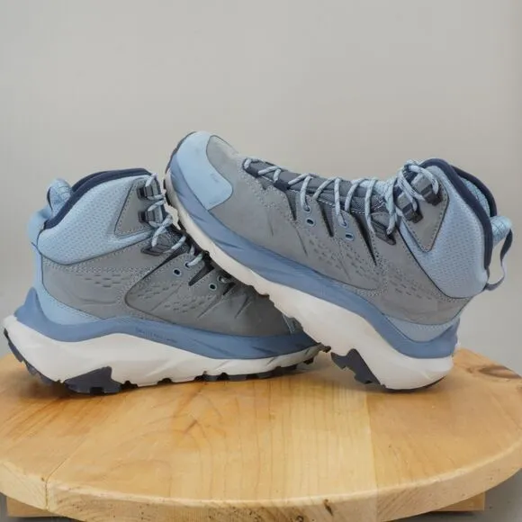 Hoka One One Kaha 2 GTX Mid Womens Size 9 Shoes Costal Blue Hiking Trail NEW
