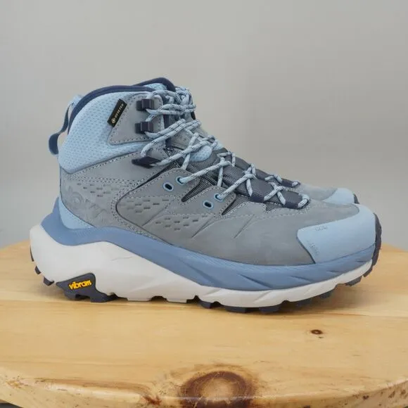Hoka One One Kaha 2 GTX Mid Womens Size 9 Shoes Costal Blue Hiking Trail NEW
