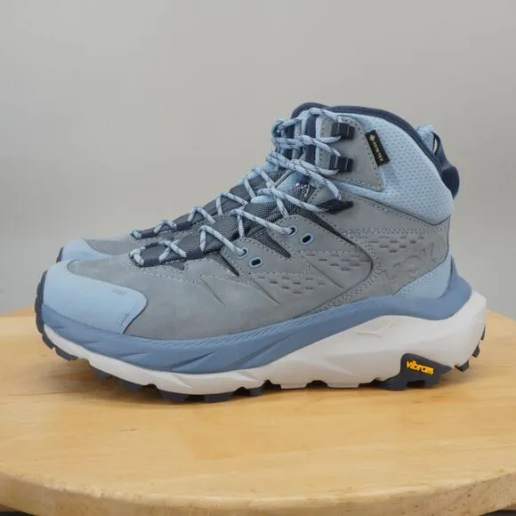 Hoka One One Kaha 2 GTX Mid Womens Size 9 Shoes Costal Blue Hiking Trail NEW
