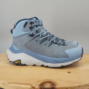 Hoka One One Kaha 2 GTX Mid Womens Size 9 Shoes Costal Blue Hiking Trail NEW