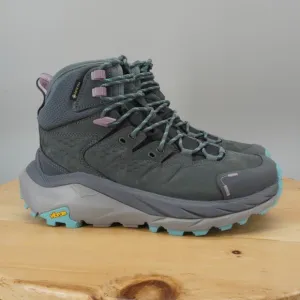 Hoka One One Kaha 2 GTX Mid Womens Size 9.5 Shoes Castlerock Hiking Trail NEW