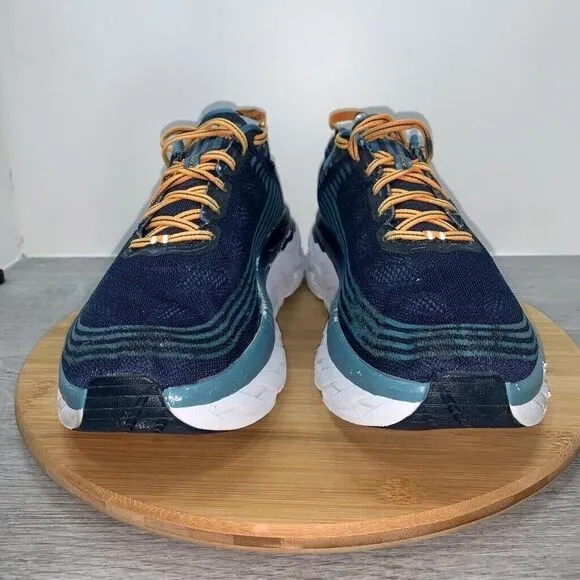 Hoka One One Men's Size 11.5 Bondi 6 1019269 BISB Blue Running Shoes Sneakers