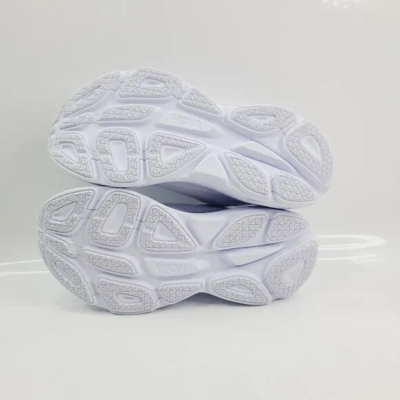 Hoka One One Women's Lavender Bondi 8 Mesh Athletic Running Shoes Size 8.5B