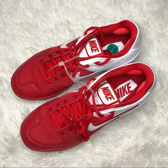 HP 🥳 NEW Nike Zoom Air Alpha Baseball Cleats Blood Red