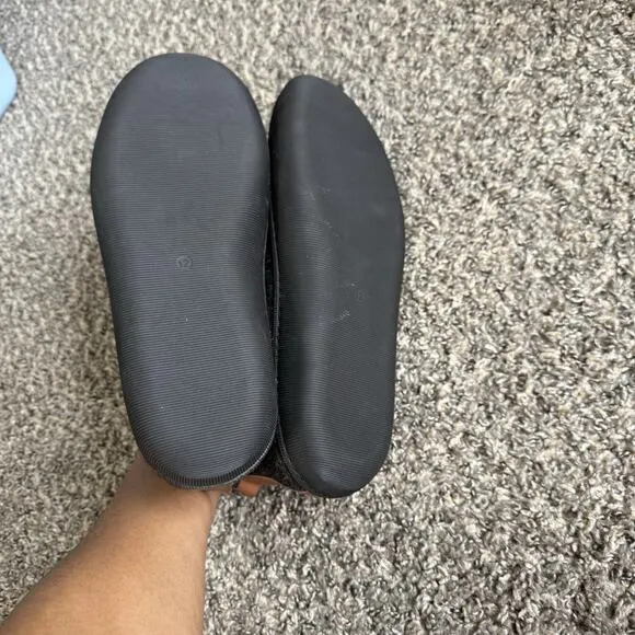 Huckberry Greys Wool Indoor Outdoor Slipper Boots Rubber Sole Size 12 Gray New