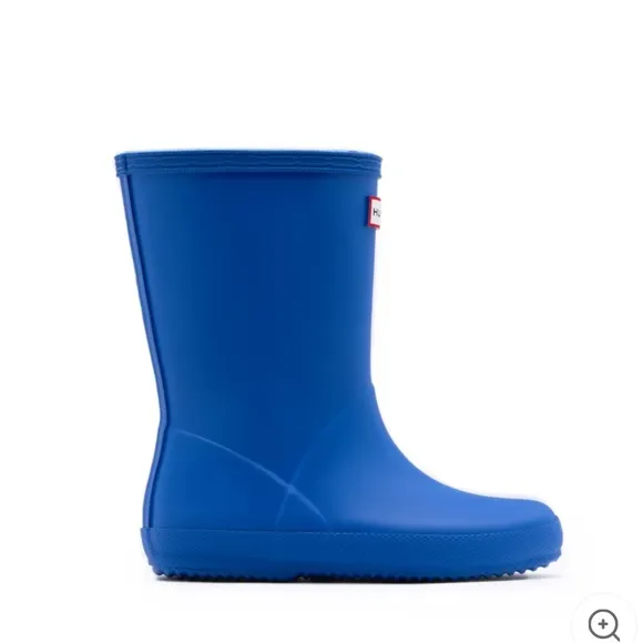 Hunter LITTLE KIDS ORIGINAL FIRSTCLASSIC BOOTS Colour: CRUISE BLUE unisex 9 new