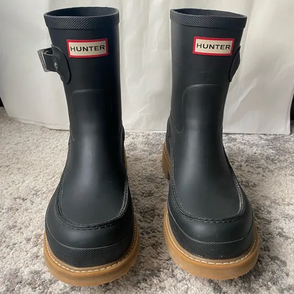 Hunter Original Moc Toe Short Rain Boots Men's Rain Boots