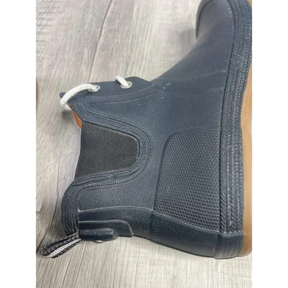 Hunter Women’s Matte Navy Sissinghurst Laced Boots Size 9 Hiking Outdoor Fall M
