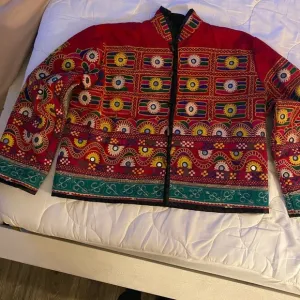 Indian Handmade Bajara Vintage Mirror Work Jacket