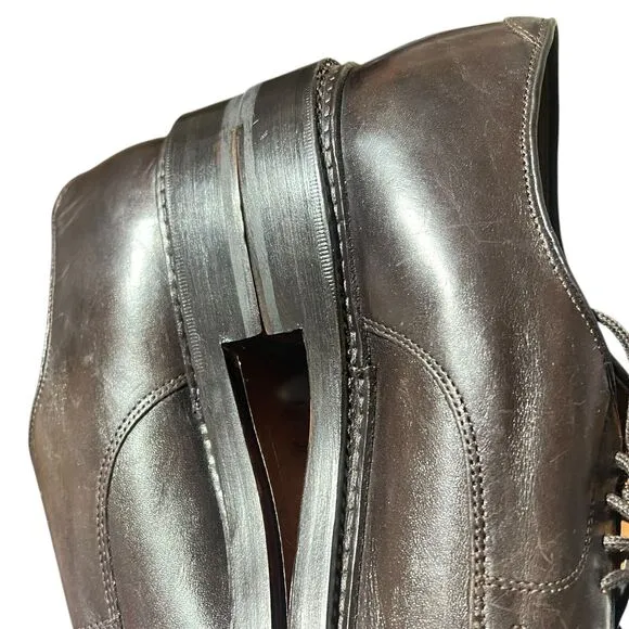 J CREW Shoes Mens 10 Ludlow Derbys Dark Brown Leather Lace Up $248 AH880