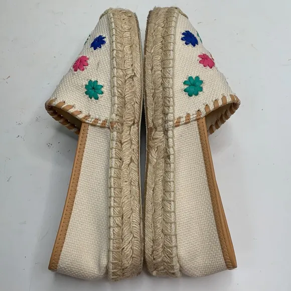 Jack Rogers Palmer Espadrille Slip-ons Embellished Shoes  S-163 Sz 10