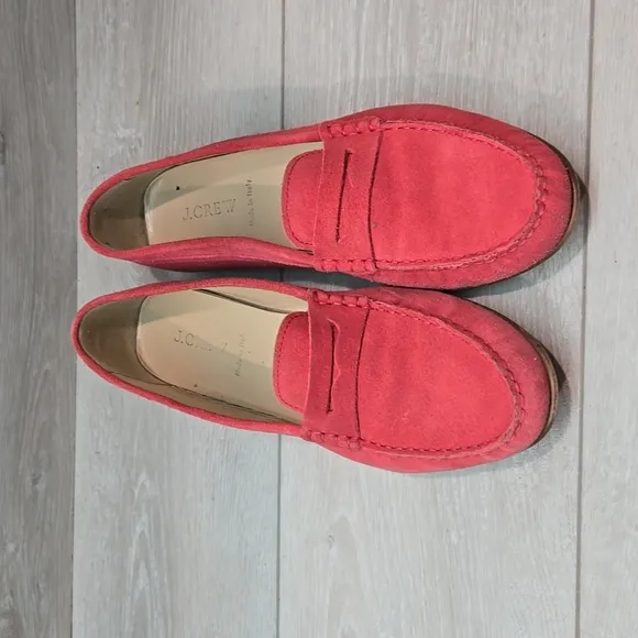 J.Crew Women Italy Oxford Loafer Slip on shoes sz 10