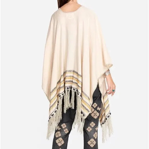 JOHNNY WAS Aro Poncho Wrap