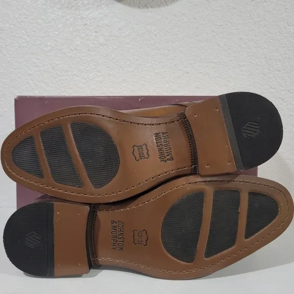 Johnston &amp; Murphy® Danridge Double Monk Men’s Work Shoes | 10.5| NIB