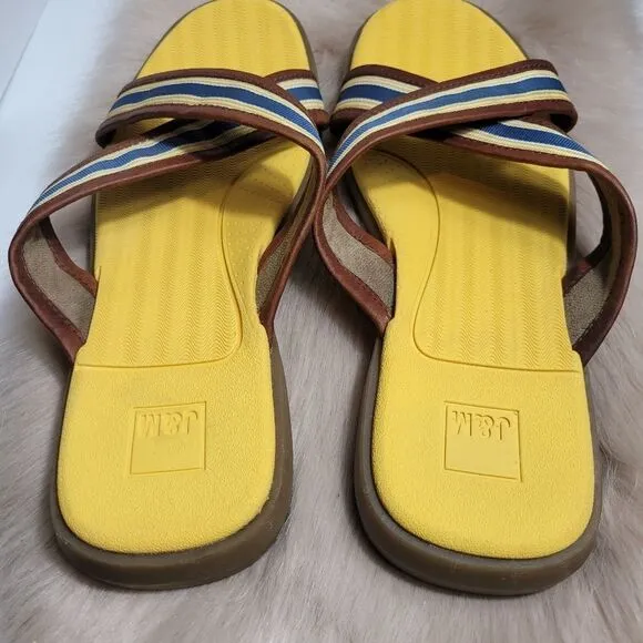 Johnston &amp; Murphy Men's Strappy Cushioned foot Sandals Shoes Size 13
