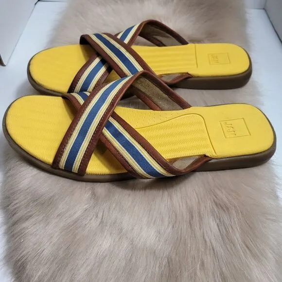 Johnston &amp; Murphy Men's Strappy Cushioned foot Sandals Shoes Size 13
