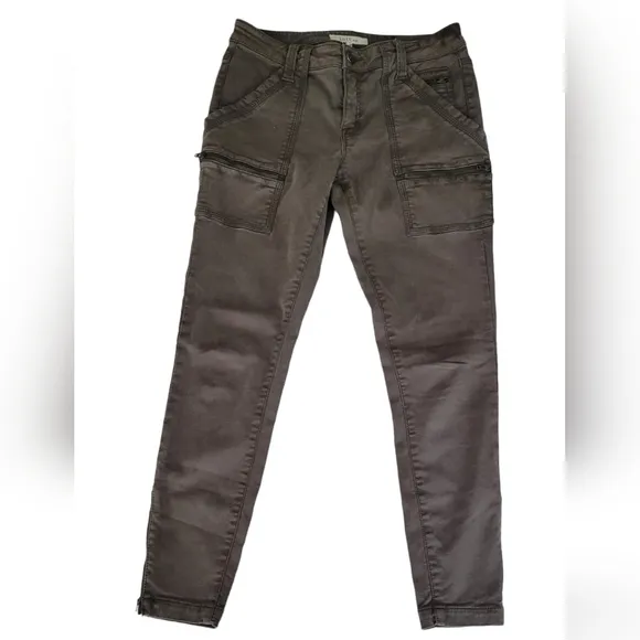 Joie Park Skinny Leg Pants Green 27
