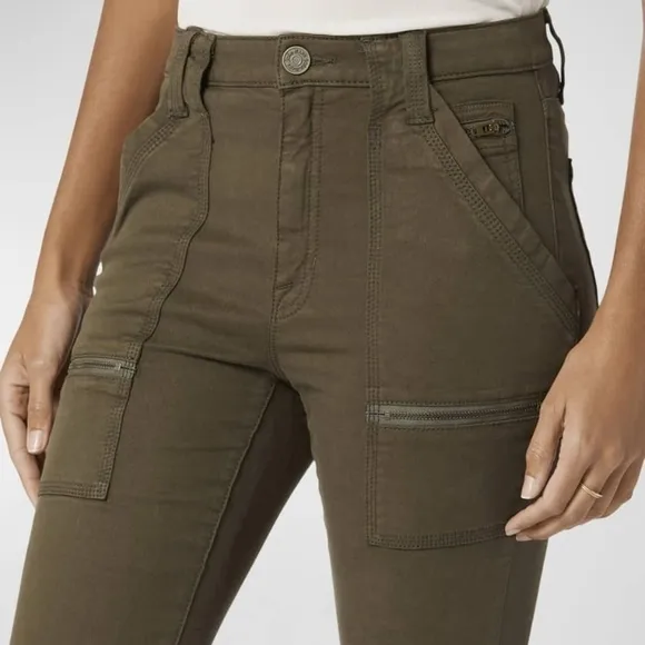 Joie Park Skinny Leg Pants Green 27
