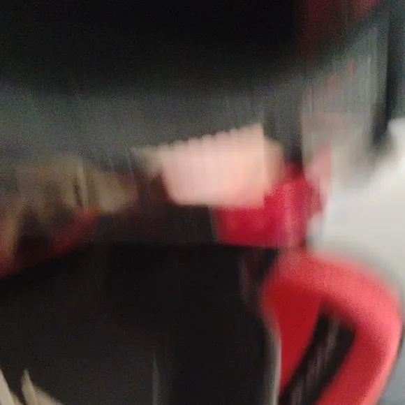 Jordan Black and Red Air 4 Sneakers