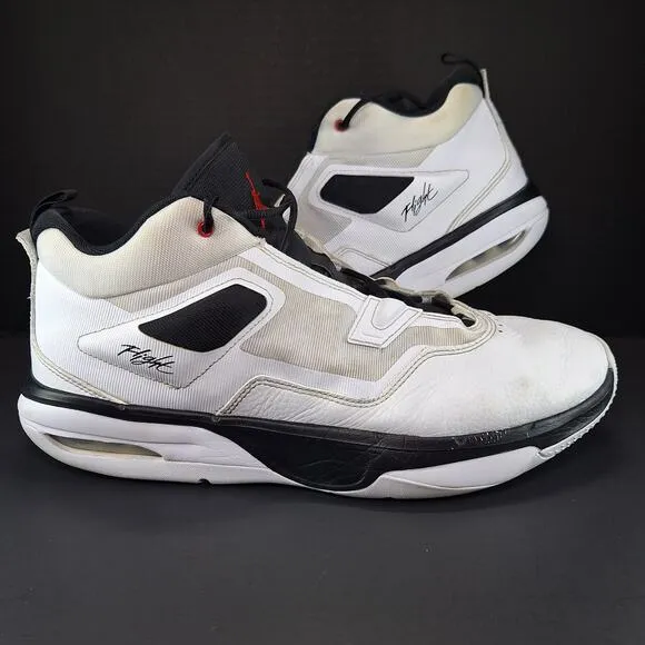 Jordan Stay Loyal 3 White Black Basketball Shoes FB1396-106 Men's Size 15