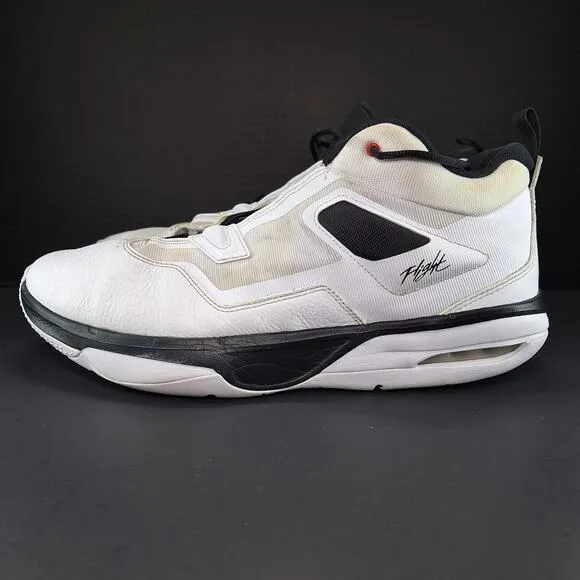 Jordan Stay Loyal 3 White Black Basketball Shoes FB1396-106 Men's Size 15