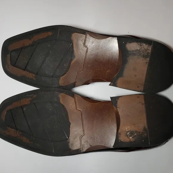 Joseph Abboud mens, Genuine leather dress shoes, brown,black,size 9.5