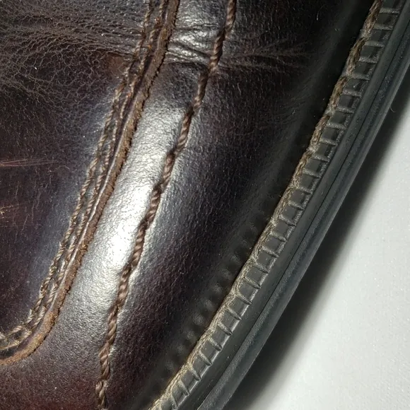 Joseph Abboud mens, Genuine leather dress shoes, brown,black,size 9.5