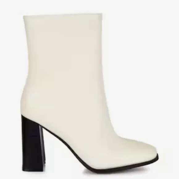 Journee Collection Women's January Tru Comfort Foam Booties Size 12 NWB Ivory