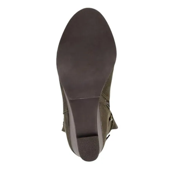 Journee Women's Jezebel Wide Calf Boots Olive Size 5 1/2