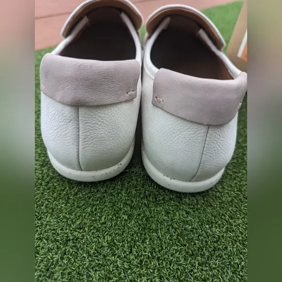 kalso earth shoes 8.5 womens DABB nubuck Chalk‎ White slip on new in box