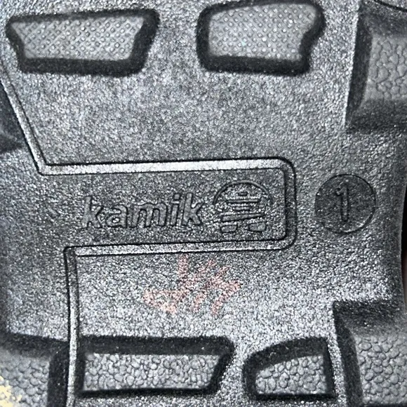 Kamik Black Winter Boots size 1