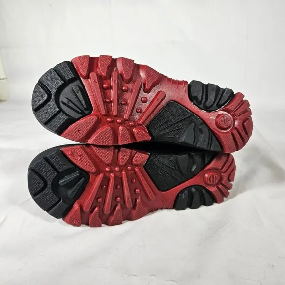 Kamik Waterproof Snow Winter Boots Kids Size 6 Gray and Red Lightweight NEW