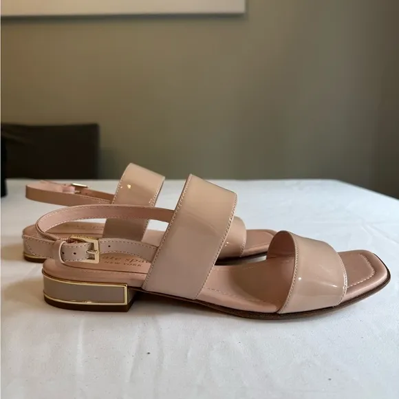 Kate Spade New York Merritt Patent Leather Slingback Sandals