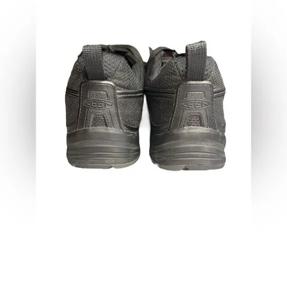 KEEN ASTM F2413-11 Steel Toe Men's Mesh Black Work Shoes Sneakers US 10