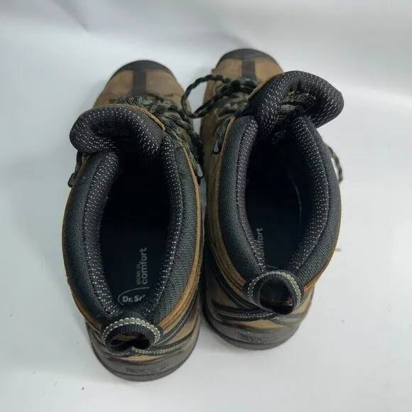 Keen Dry Work‎ Shoes Mens 9 D Brown Black Boots Steel Toe ASTM F2413-18