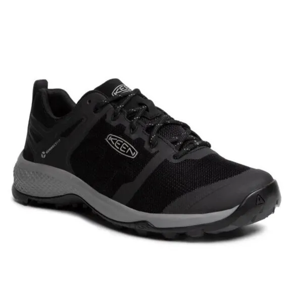 Keen Men's Black/Drizzle Explore Vent Hiking Shoes