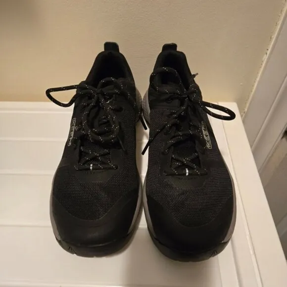 Keen Men's Black/Drizzle Explore Vent Hiking Shoes