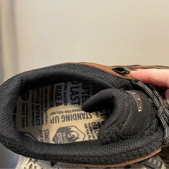 Keen Men's Brown and Black Hiking/Work Shoes