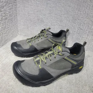 KEEN Montford Men's Size US 14M Magnet Gray Black Leather Hiking Shoes