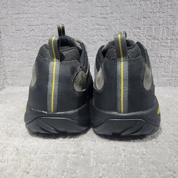 KEEN Montford Men's Size US 14M Magnet Gray Black Leather Hiking Shoes