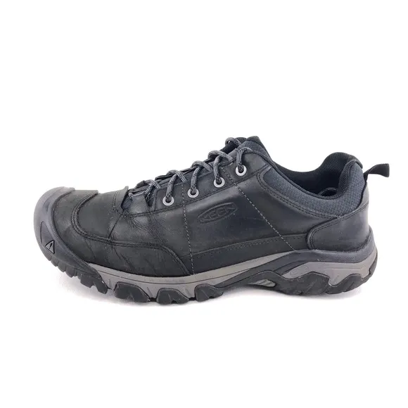 Keen Targhee III Black Leather Hiking Shoes 13