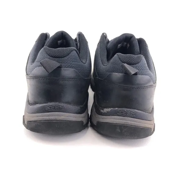 Keen Targhee III Black Leather Hiking Shoes 13
