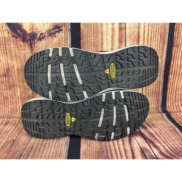 KEEN Utility Vista Energy ESD Carbon Toe Safety Work Shoes Men’s 9 D - Oil Slip