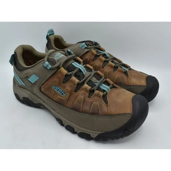 Keen Women Size 11 Targhee III Toasted Coconut Leather Waterproof Hiking Shoes