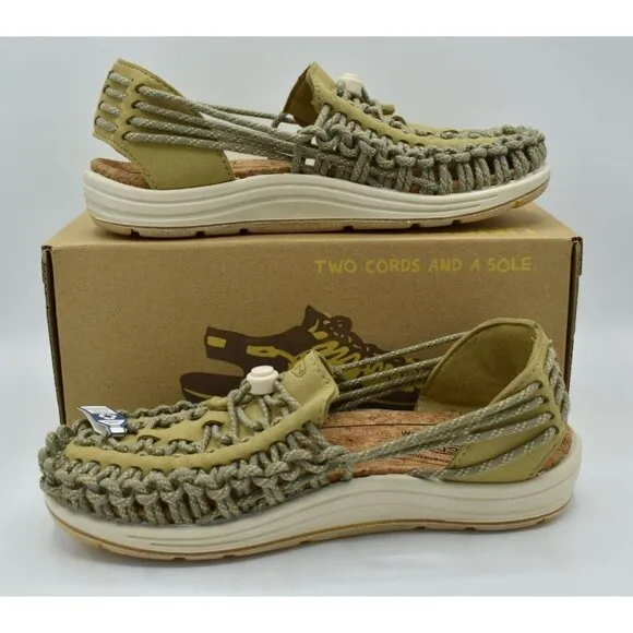 Keen Womens Size 10.5 Uneek II Harvest Khaki Olive Sandals Shoes