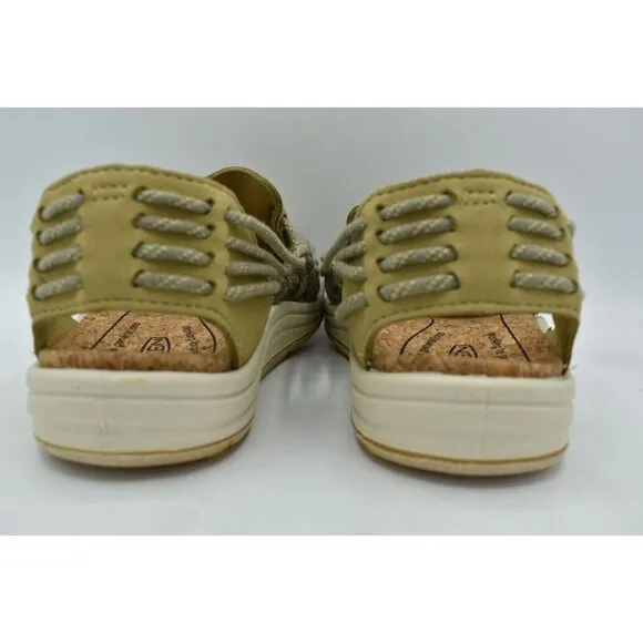 Keen Womens Size 10.5 Uneek II Harvest Khaki Olive Sandals Shoes