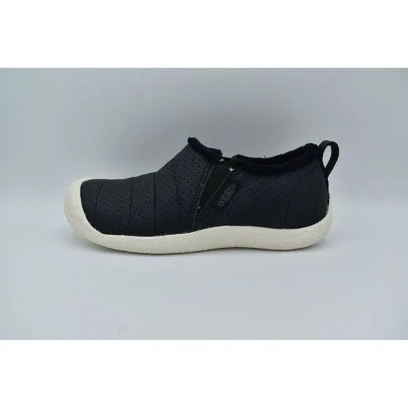 Keen Womens Size 8 Howser Harvest Black Perf Leather Slip on Shoes