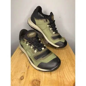 Keen Women's Tempo Flex Waterproof Green Black Athletic Hiking Shoes  Size 7.5