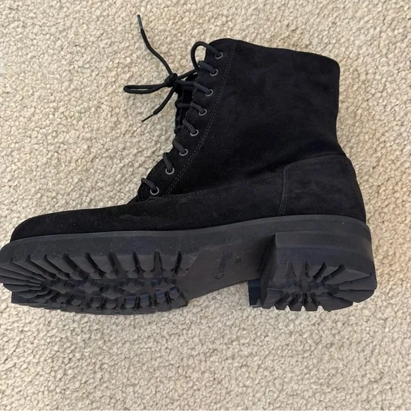LA CANADIENNE CARA WATERPROOF COMBAT SUEDE BOOTS 🥾 Size:  8.5